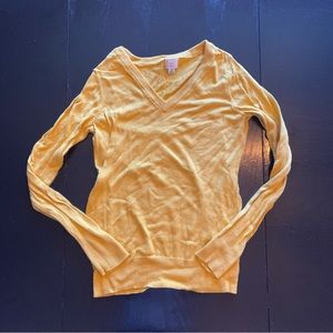 A New Day XS Yellow Sweater